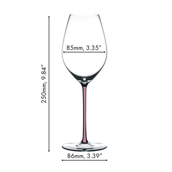 Бокал для шампанского Champagne, 445 мл, прозрачный/сиреневый, хрусталь, серия Fatto a Mano, Riedel, изображение 2