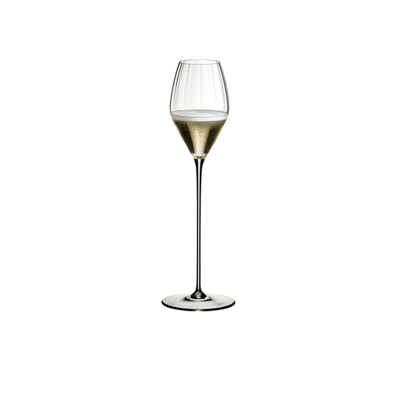 Бокал для шампанского High Performance Champagne Glass Clear, прозрачная ножка, 375 мл, 32.5 см, Riedel