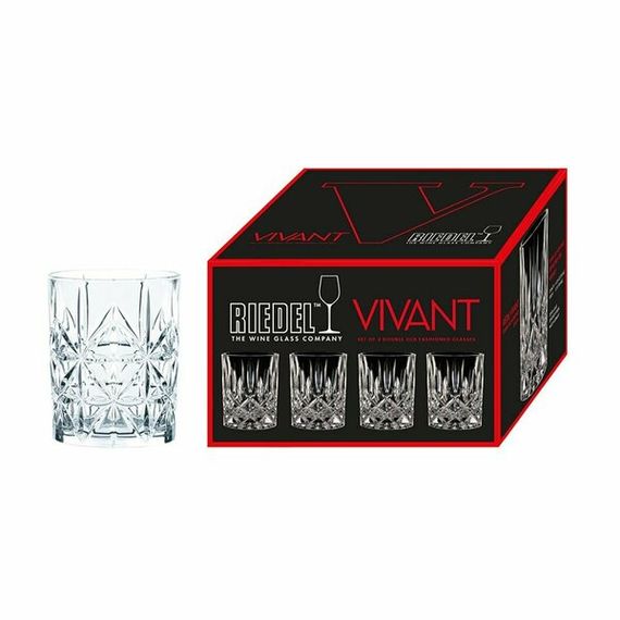 Набор стаканов VIVANT WHISKY DOUBLE OLD FASHIONED, 4 шт. 295 мл, 0484/05, Riedel, изображение 3