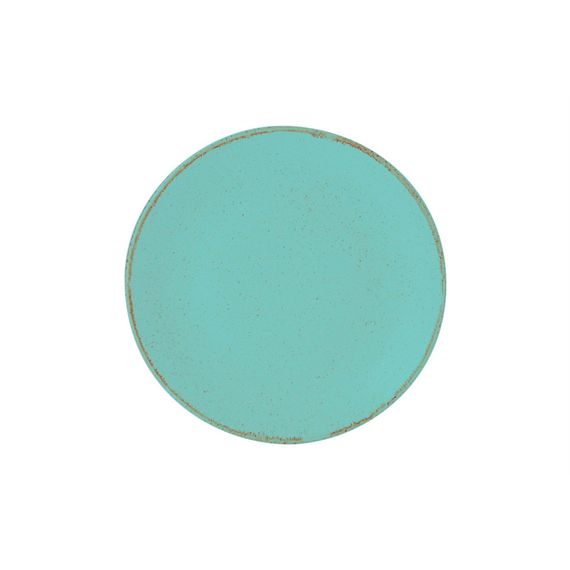 Тарелка 24 см безбортовая, Seasons Бирюзовый, Porland, изображение 33