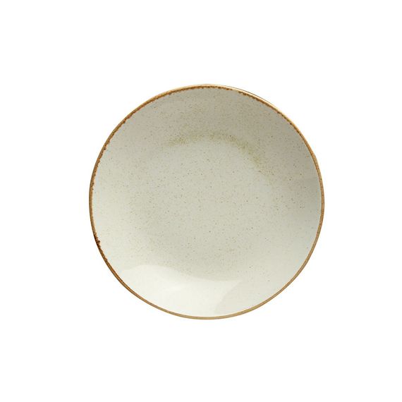 Тарелка глубокая 26 см безбортовая, Seasons Бежевый, Porland