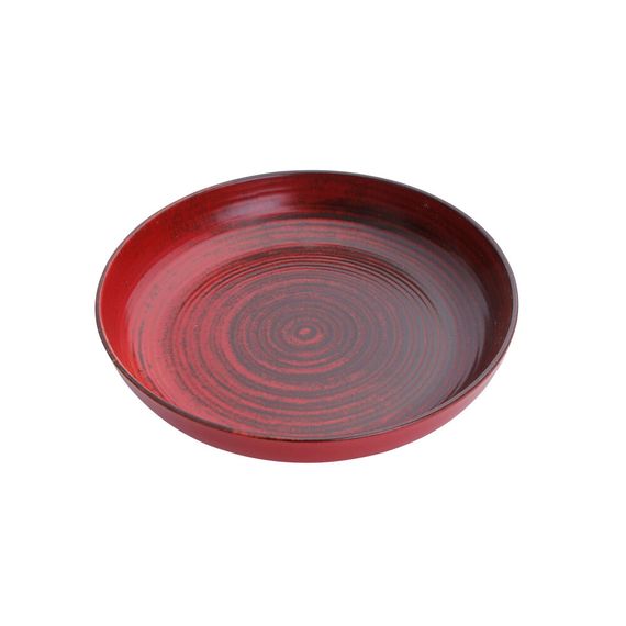 Салатник полуглубокий 22 см, Lykke Красный, Porland