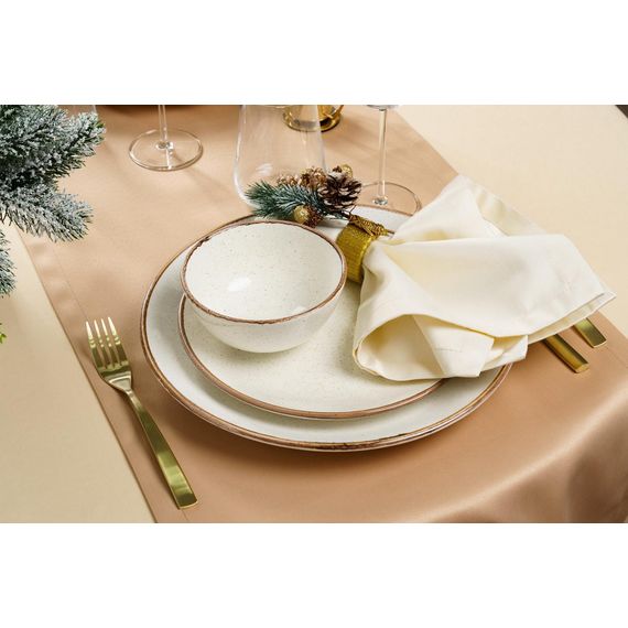 Салатник d 16 см h 8.5 см 770 мл, Seasons Бежевый, Porland, изображение 13