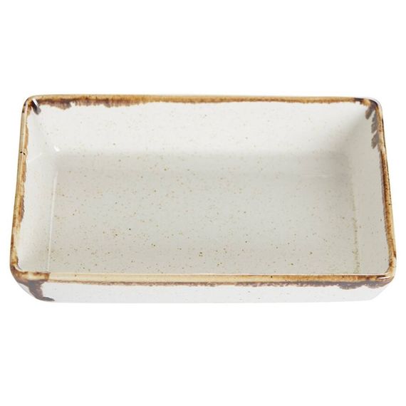 Блюдо прямоугольное 16х10 см h 4 см, Seasons Бежевый, Porland, изображение 4