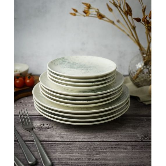 Тарелка плоская 27см, цвет дымчатый, SMOKY, Porland, изображение 18