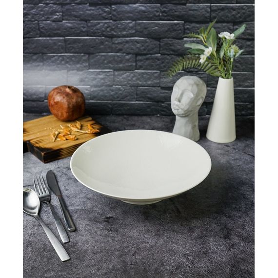 Салатник, 26 см, цвет белый, ILLUSION, Porland