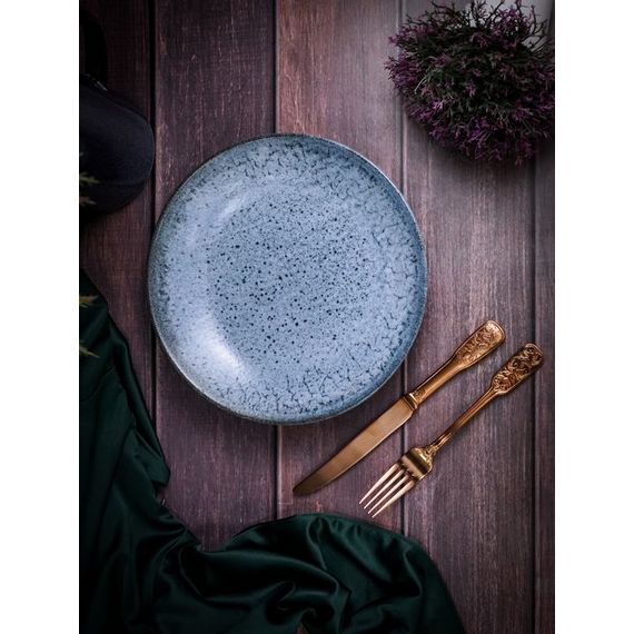 Салатник/тарелка глубокая 26см, цвет голубой, FROST, Porland, изображение 7