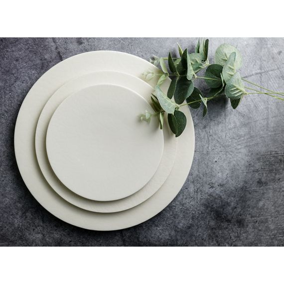 Тарелка плоская, 21 см, цвет белый, ILLUSION, Porland, изображение 11