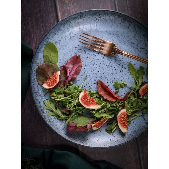 Тарелка плоская без рима 26см, цвет голубой, FROST, Porland, изображение 9