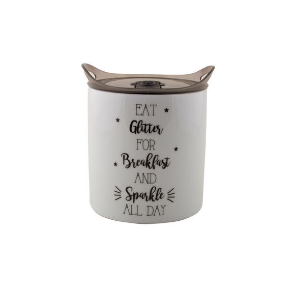 Настольная мусорка 122 мм, цвет серый, BE HAPPY, Porland