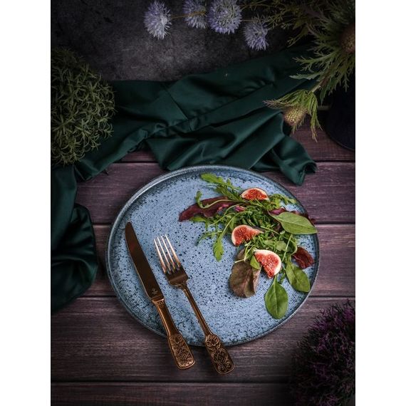 Тарелка плоская, 30 см, цвет голубой, FROST, Porland, изображение 10