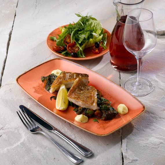 Тарелка прямоугольная 31*18 см, Seasons Бежевый, Porland, изображение 8