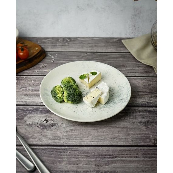 Тарелка плоская 25см, цвет дымчатый, SMOKY, Porland, изображение 6