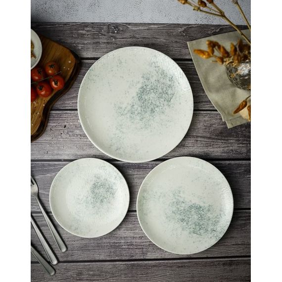 Тарелка плоская 25см, цвет дымчатый, SMOKY, Porland, изображение 4