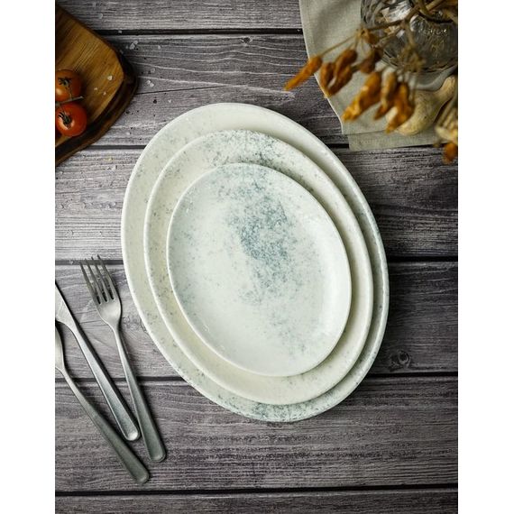 Тарелка овальная 21см, цвет дымчатый, SMOKY, Porland, изображение 5