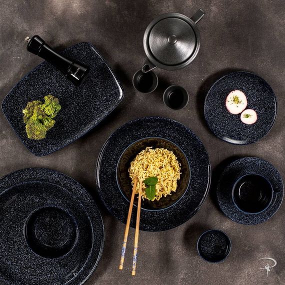 Тарелка плоская без рима 30см, цвет темно-синий, ORION, Porland, изображение 2