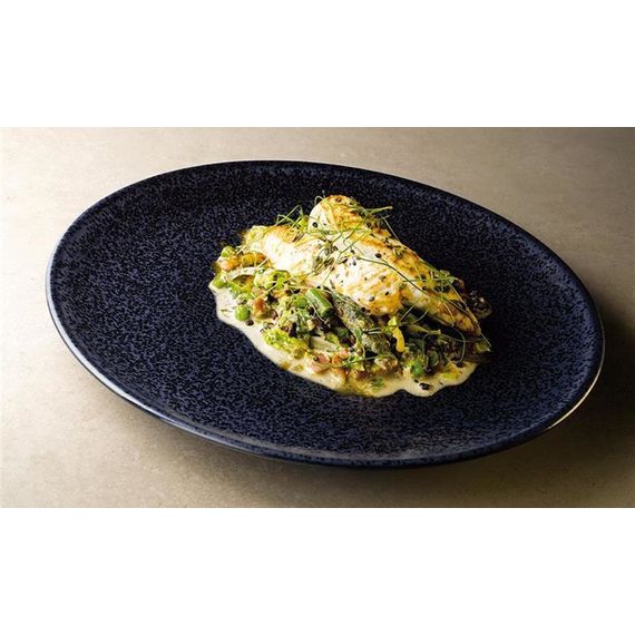 Тарелка плоская без рима 30см, цвет темно-синий, ORION, Porland, изображение 3