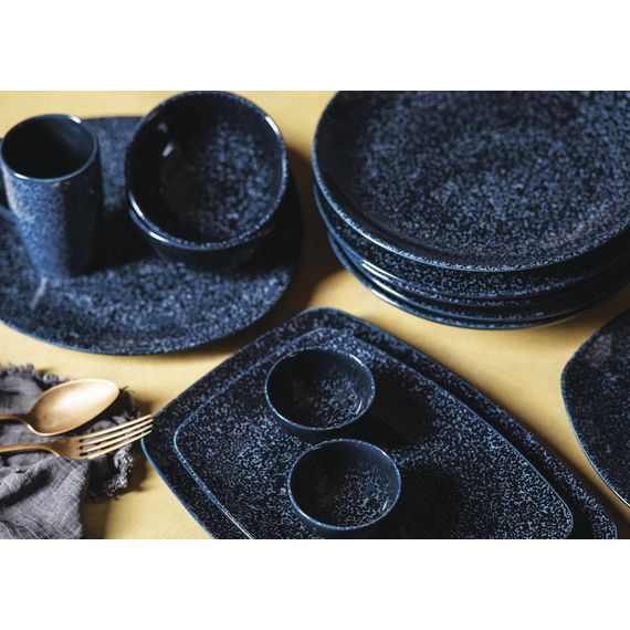 Тарелка плоская без рима 30см, цвет темно-синий, ORION, Porland, изображение 4