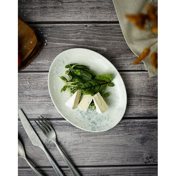 Тарелка овальная 21см, цвет дымчатый, SMOKY, Porland, изображение 2