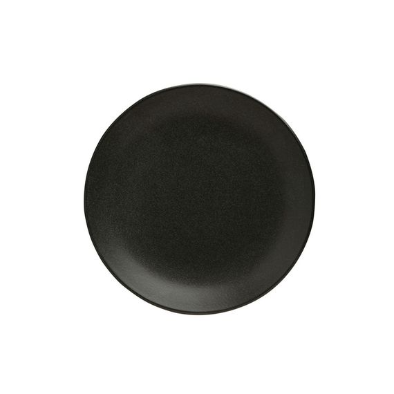 Тарелка 28 см безбортовая, Seasons Черный, Porland