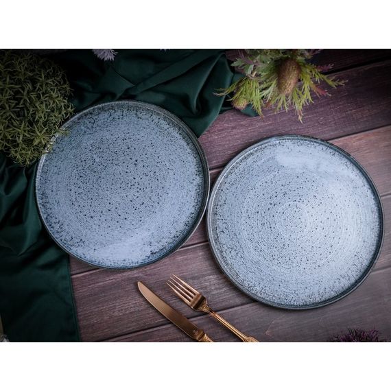 Тарелка плоская, 30 см, цвет голубой, FROST, Porland, изображение 12