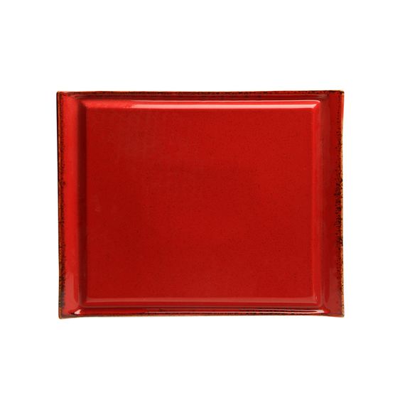 Блюдо для стейка 32х26 см, Seasons Красный, Porland, изображение 3