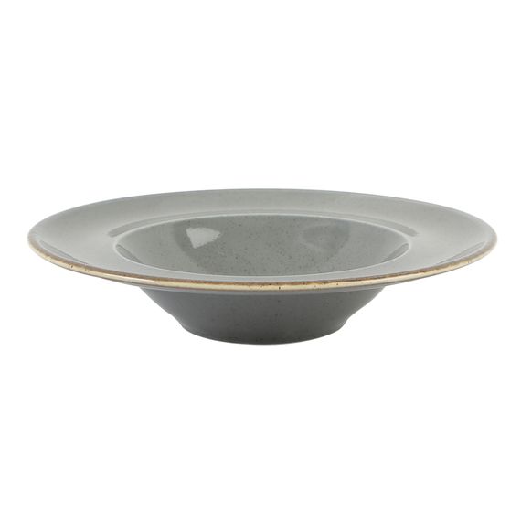 Тарелка глубокая 30 см с полями, Seasons Темно-серый, Porland, изображение 2