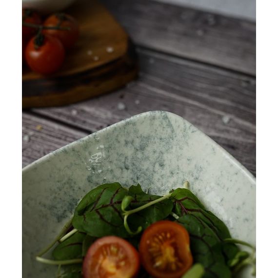 Салатник квадратный 16см, цвет дымчатый, SMOKY, Porland, изображение 12