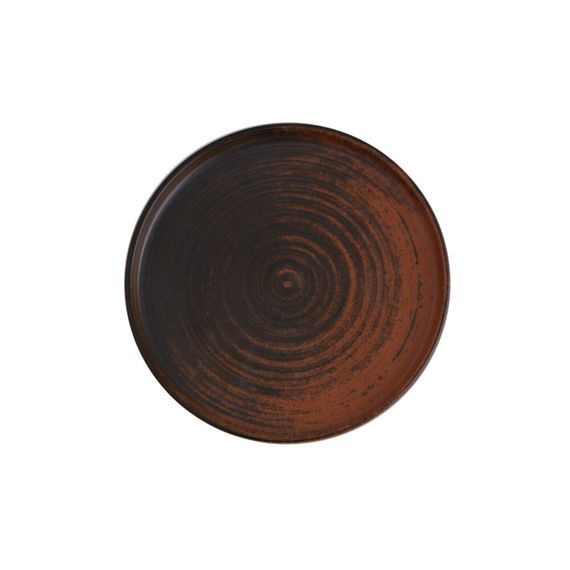 Тарелка с вертикальным бортом 30 см, Lykke Коричневый, Porland, изображение 2