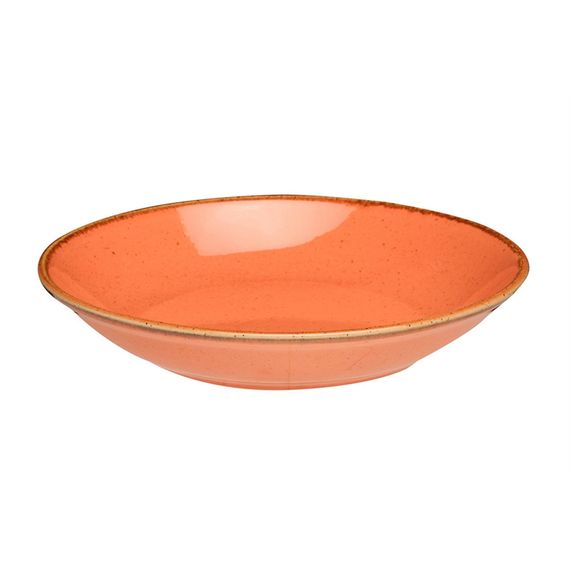 Тарелка глубокая 26 см безбортовая, Seasons Оранжевый, Porland, изображение 11