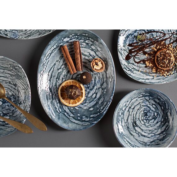 Тарелка квадратная 25см, цвет серый, VORTEX, Porland, изображение 6