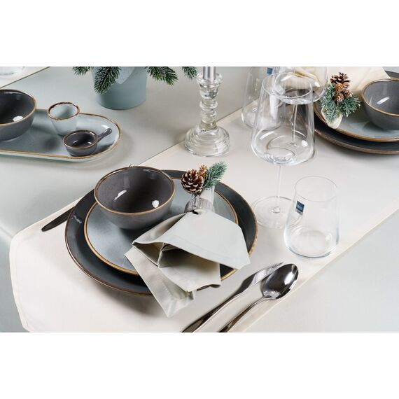 Тарелка для пиццы 32 см, Seasons Темно-серый, Porland, изображение 12