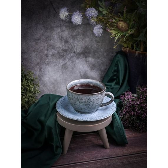 Блюдце для кофейной чашки, 16 см, цвет голубой, FROST, Porland, изображение 7