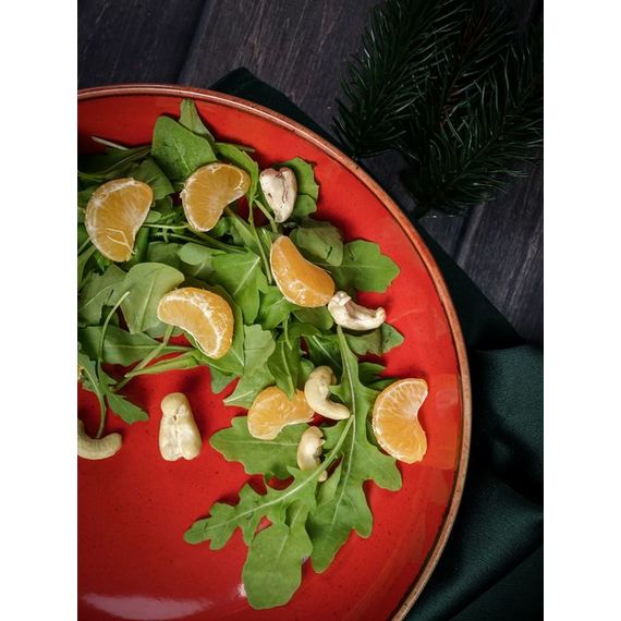 Салатник полуглубокий d 22 см h 4 см 835 мл, Seasons Красный, Porland, изображение 12