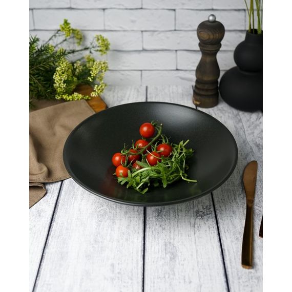 Чаша для салата 26 см, Seasons Черный, Porland, изображение 2