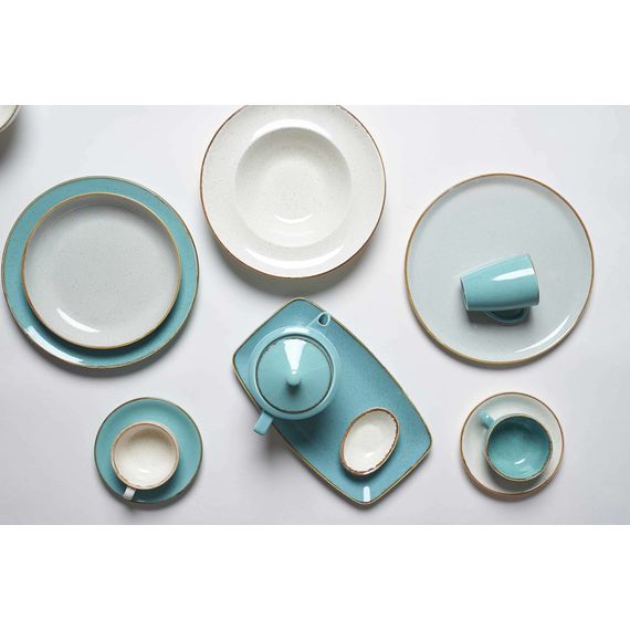 Тарелка 30 см безбортовая, Seasons Бежевый, Porland, изображение 6