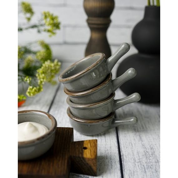 Соусник-сковорода d 6 см, Seasons Темно-серый, Porland, изображение 14