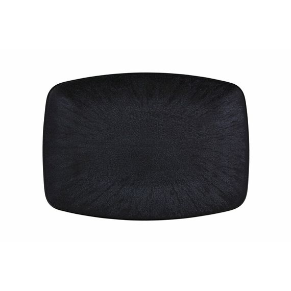 Блюдо прямоугольное, 27 см, темно-серый, SCATTER, Porland