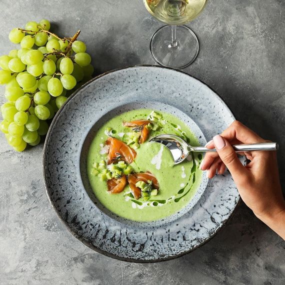 Салатник 12см, цвет голубой, 320мл, цвет голубой, FROST, Porland, изображение 17