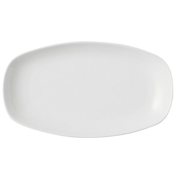 Тарелка овальная 42х23см, белая, LEBON, Porland