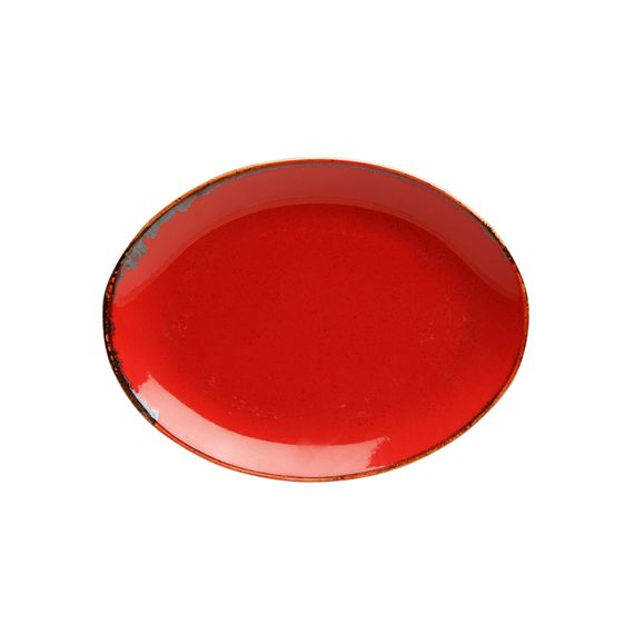 Блюдо овальное 24х19 см, Seasons Красный, Porland, изображение 3