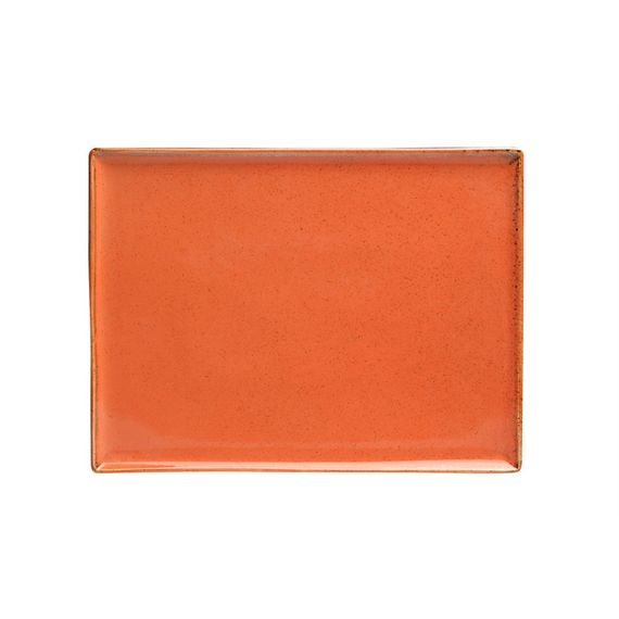 Блюдо прямоугольное 21х27см, Seasons Оранжевый, Porland, изображение 3