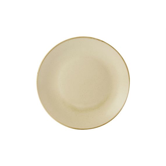 Тарелка 28 см безбортовая, Seasons Желтый, Porland, изображение 2