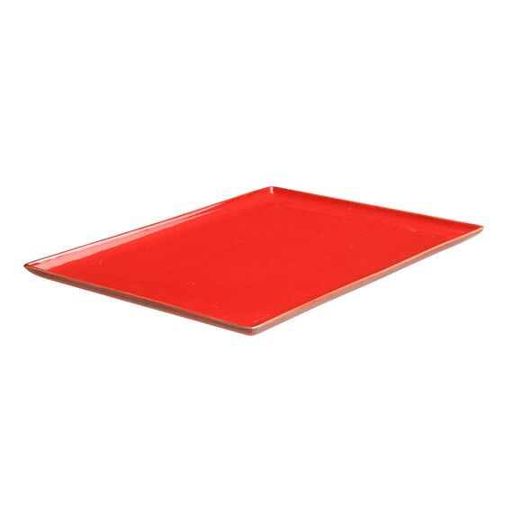 Блюдо прямоугольное 35х26 см, Seasons Красный, Porland, изображение 4
