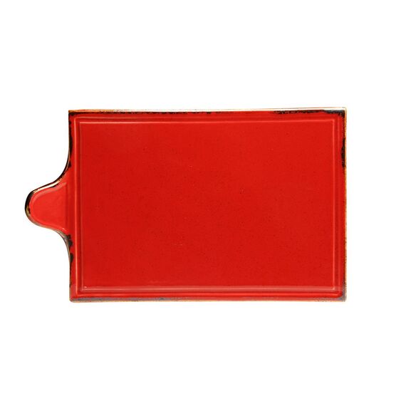 Блюдо для сыра 18х30 см, Seasons Красный, Porland