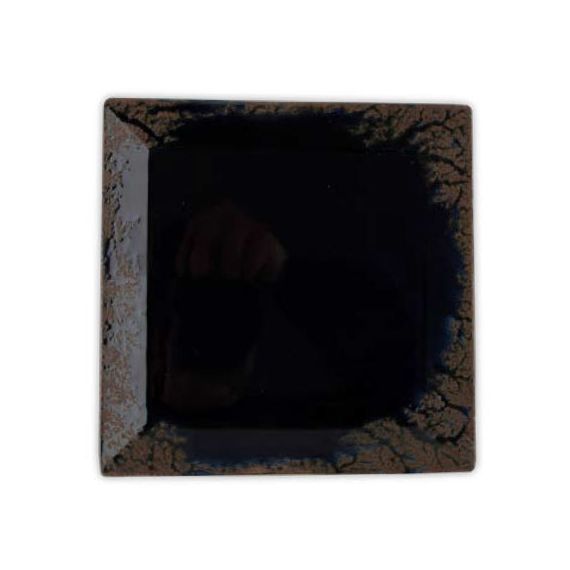 Тарелка квадратная 27см, темно-коричневый, ROOT RUSTY, Porland, изображение 2