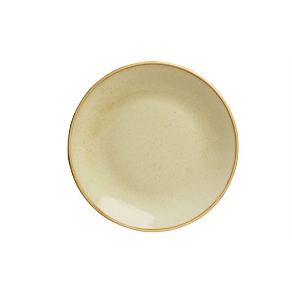 Тарелка 28 см безбортовая, Seasons Желтый, Porland, изображение 3