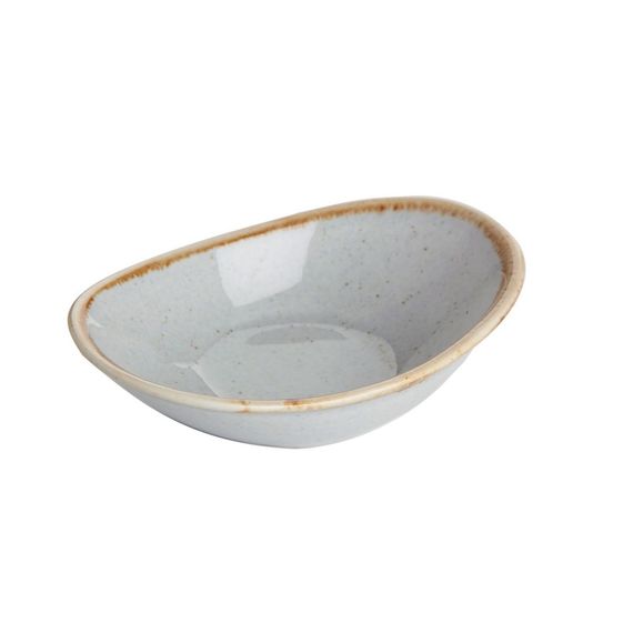 Соусник овальный 7х11 см, Seasons Серый, Porland