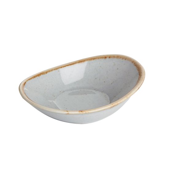 Соусник овальный 7х11 см, Seasons Серый, Porland, изображение 3