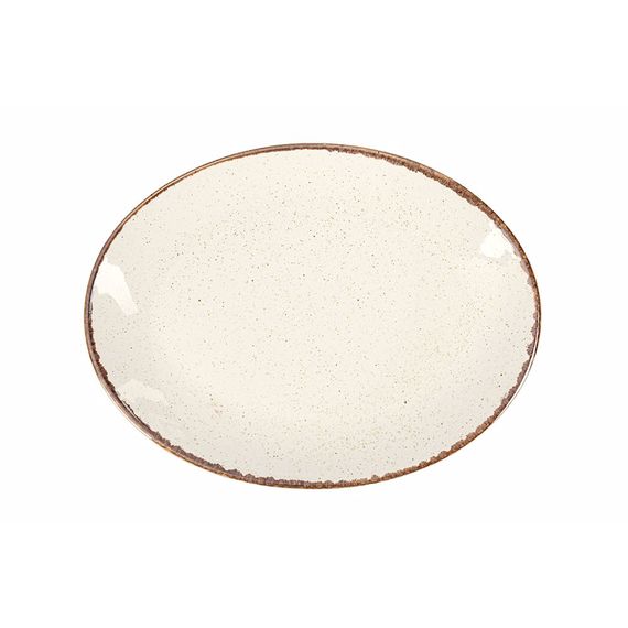 Блюдо овальное 31х24 см, Seasons Бежевый, Porland, изображение 3